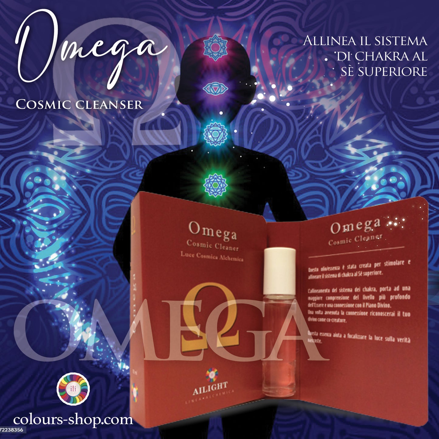 Omega - Essenza Magenta - Allinea il sistema di Chakra al Sé superiore