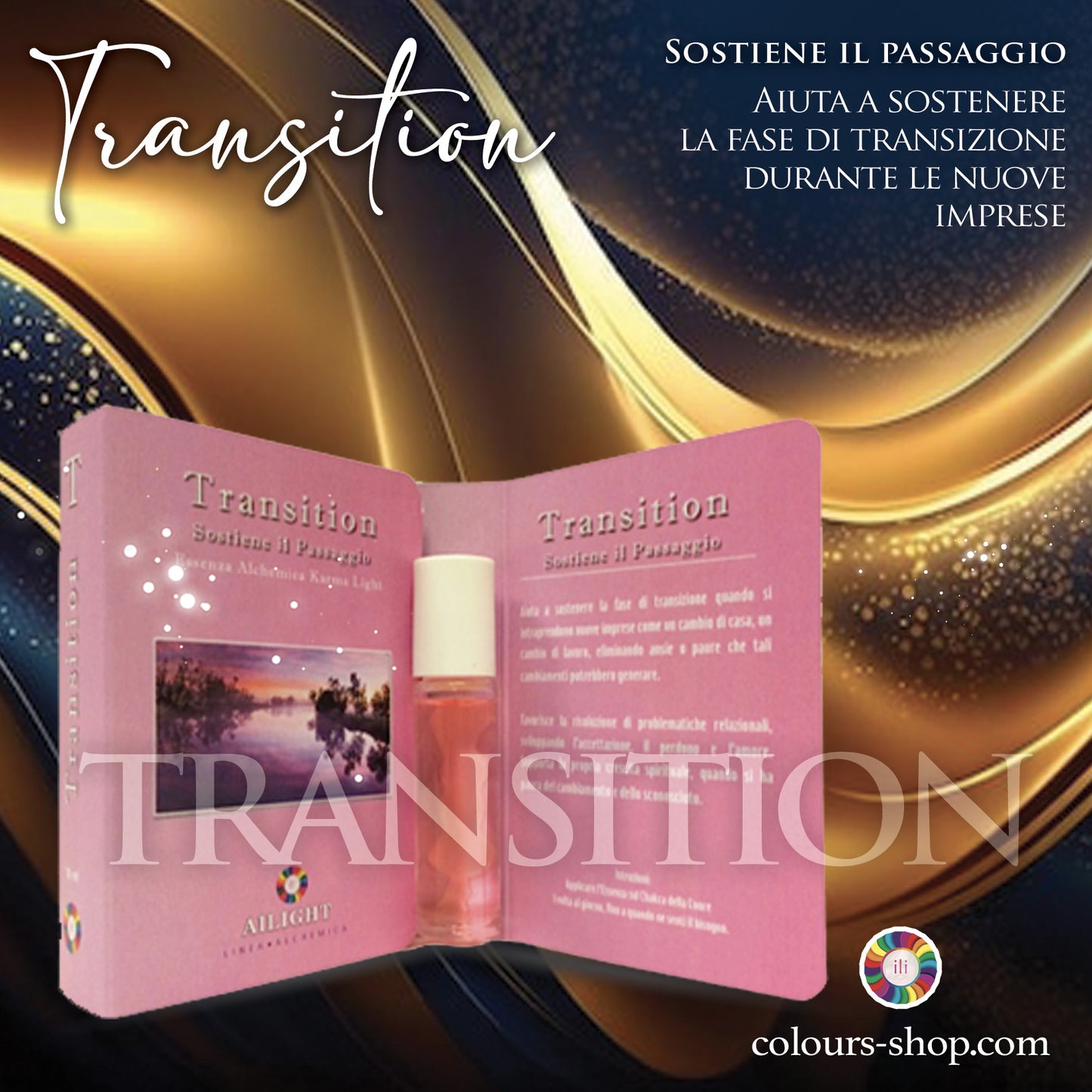 Transition - Helps support the transition phase during new ventures