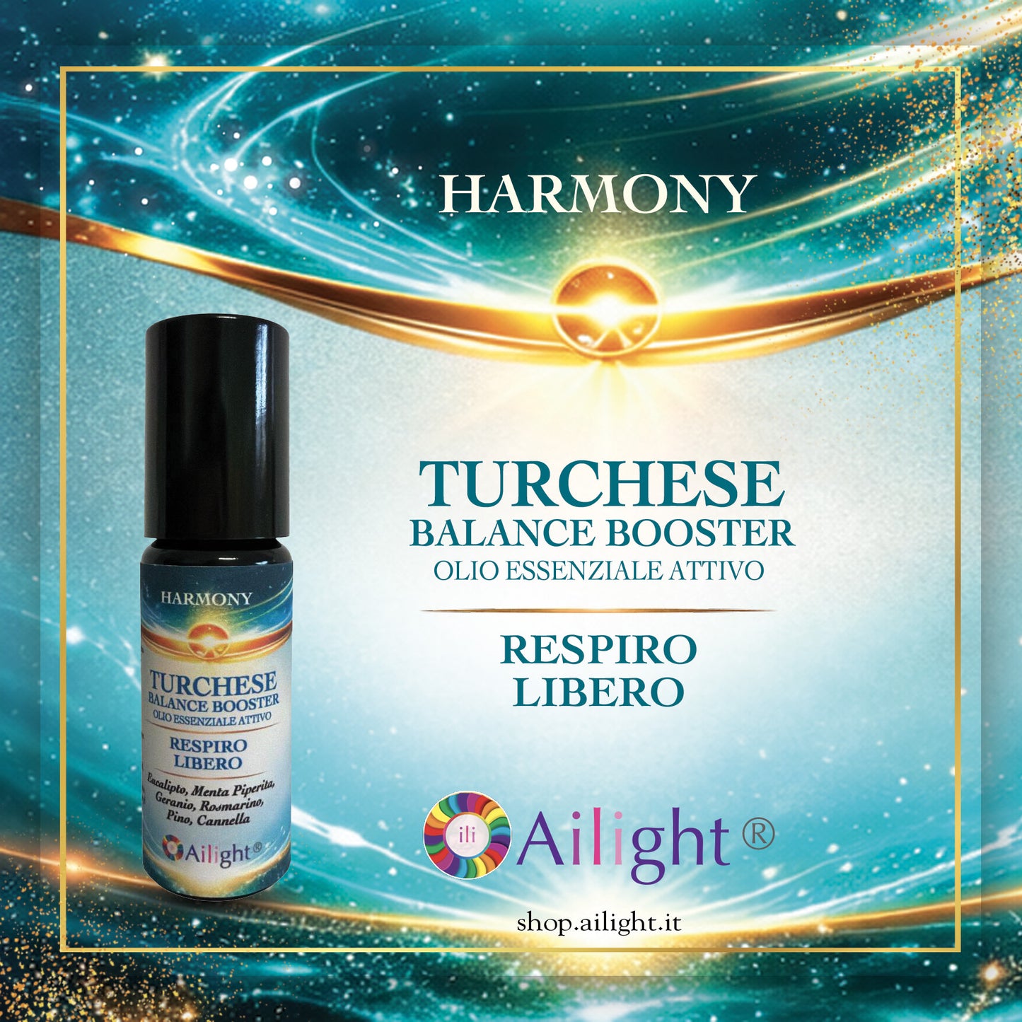 Balsamic Oil Balance Booster - Soothing for Hay Fever, Allergies, Sinusitis