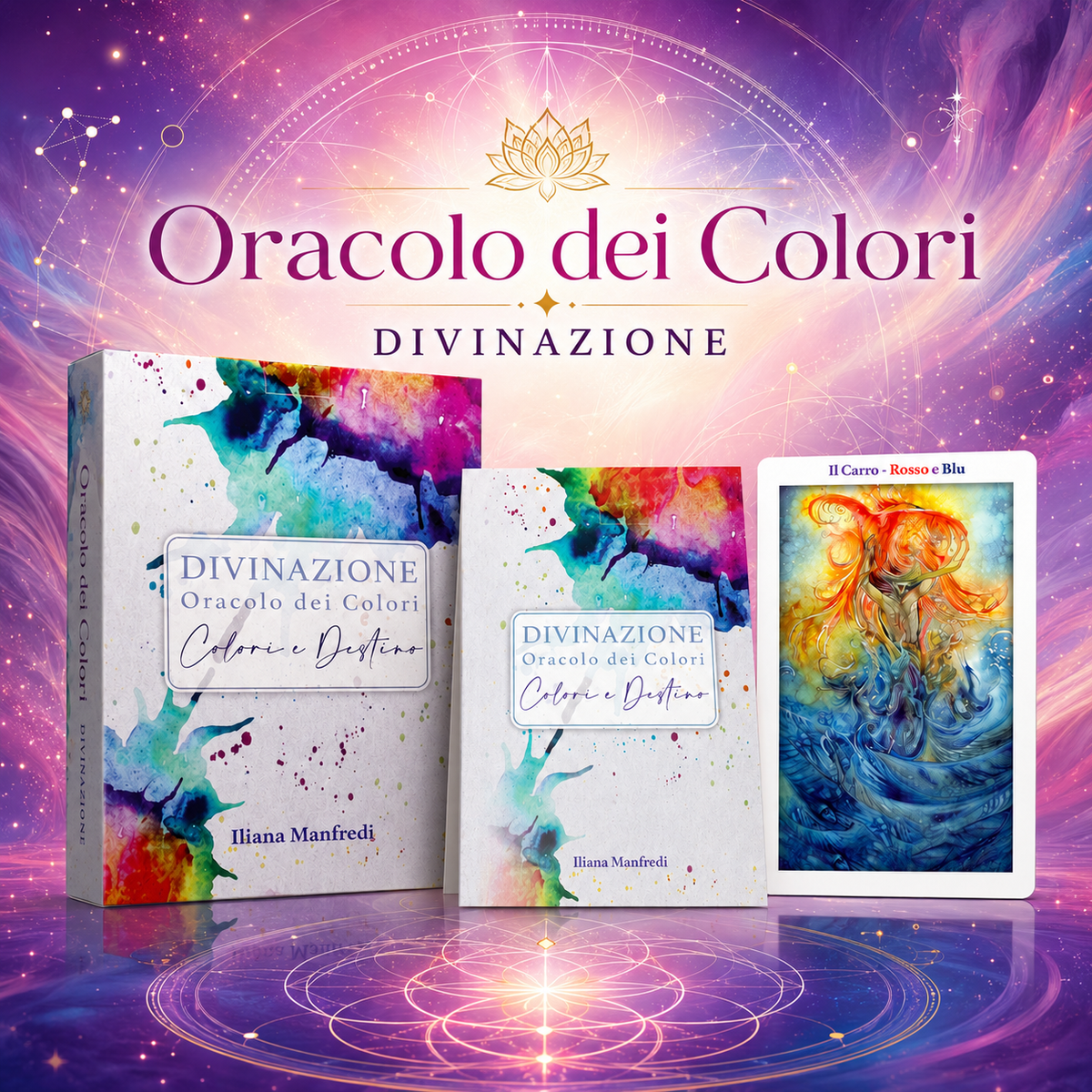 Oracolo dei Colori – Libro e Carte per la Lettura Intuitiva e la Divinazione