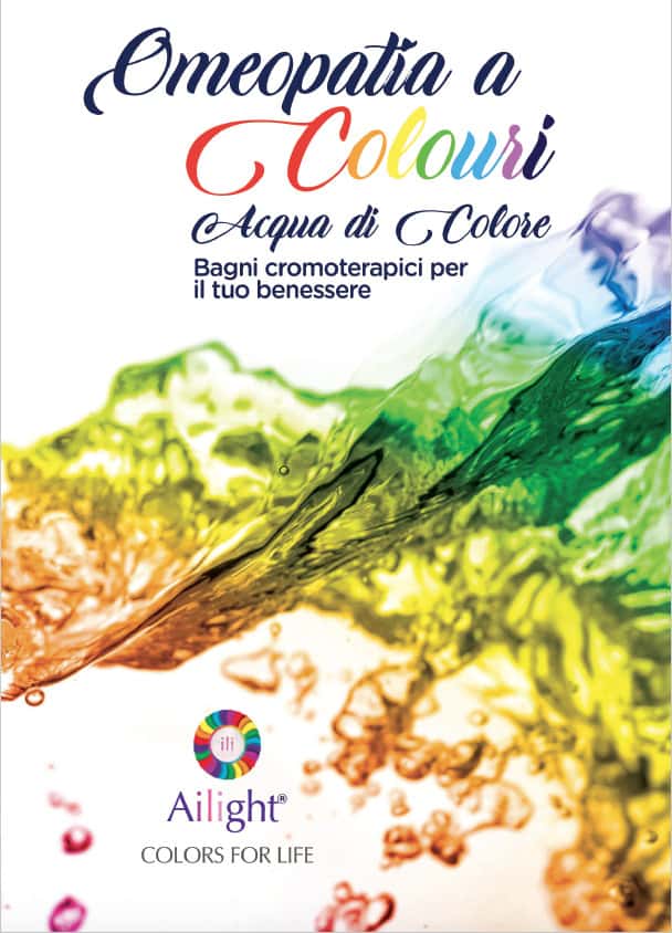 Libro Omeopatia a Colori - Cromoterapia con Acqua di Colore