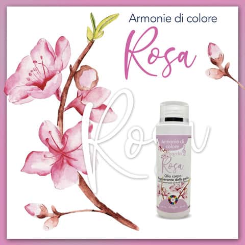 Pink Accord - Body Oil - Regenerating effect on skin and tissues