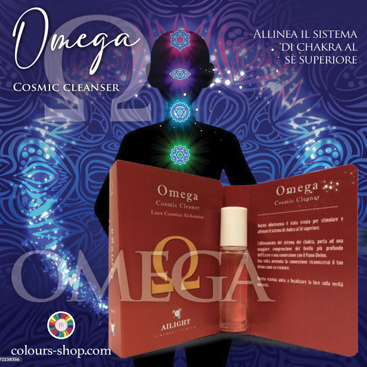 Omega - Aligns the Chakra system with the Higher Self