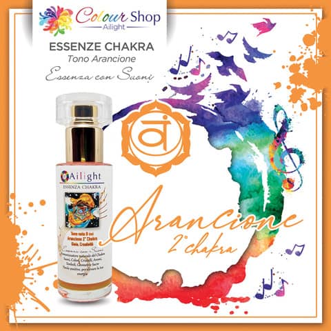 2nd Chakra - Orange Tone - Allows the soul to embrace the body 