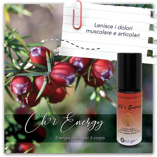 Ch'ì Energy Balsamic Oil - Soothes pain and tension in muscles and joints