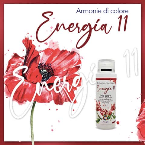 Olio Corpo - Energia 11 - Restituisce Energia ed una vitale elasticità