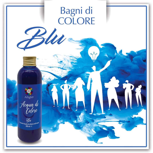 Acqua di colore Blu - un rilassante colore BLU per scivolare in un sonno sereno