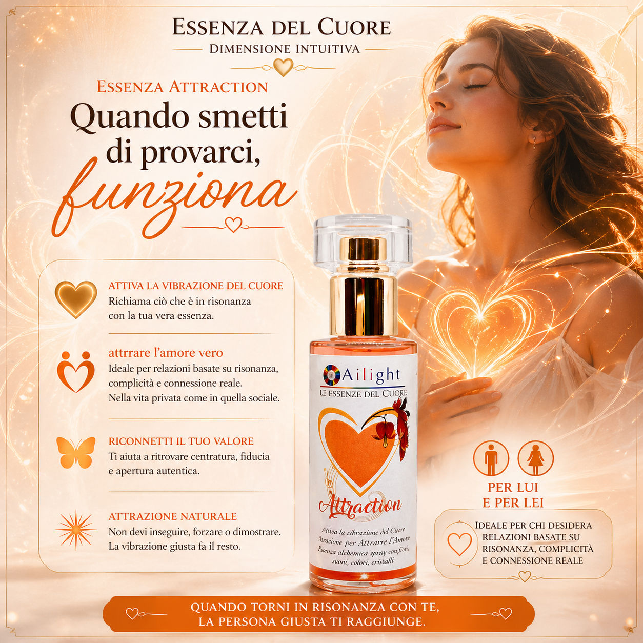Quando smetti di provarci, funziona - Essenza Attraction