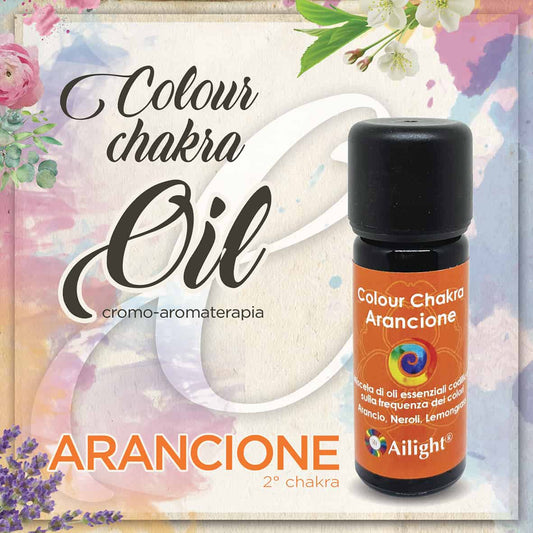 Colour Chakra Arancione -  stimola l'entusiasmo e ti porta a vivere nel presente