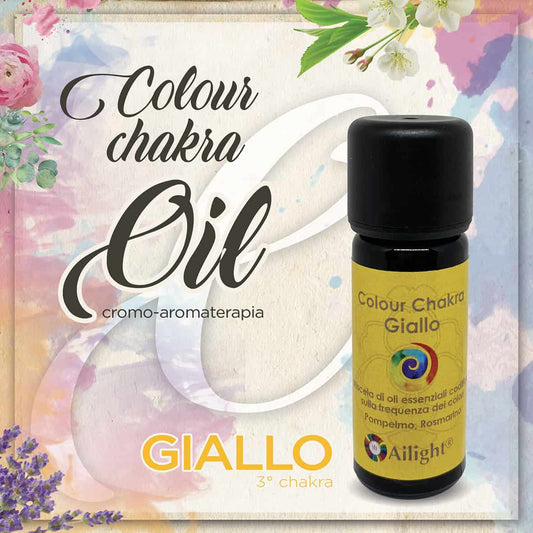 Colour Chakra Giallo - Dona fiducia e ottimismo rafforzando l'autostima