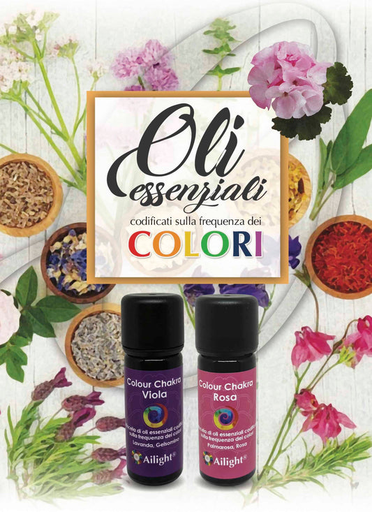 Book Essential Oils Coded on the Frequency of Colors 