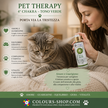 PET Therapy - 4th Chakra - Green Tone