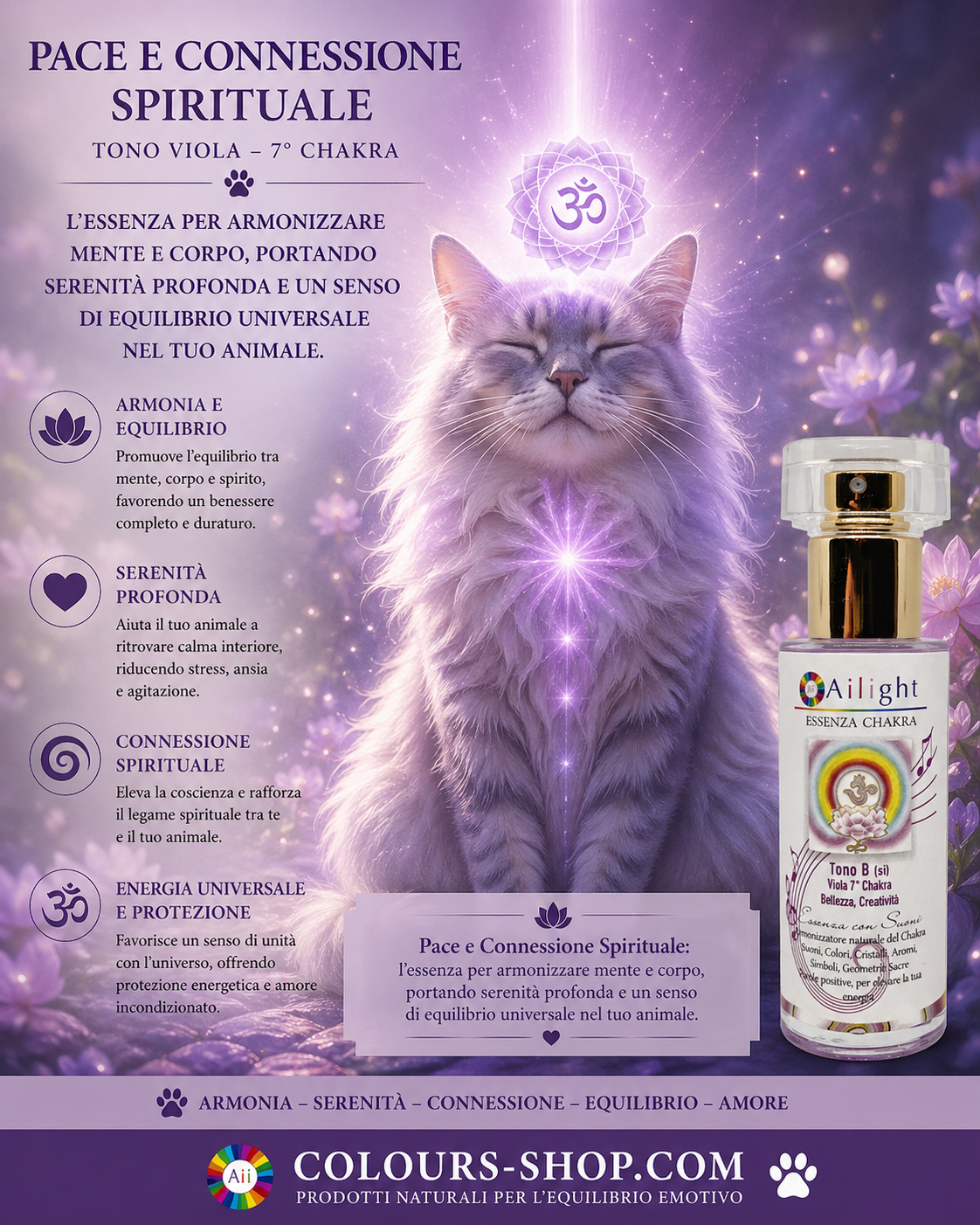 PET Therapy - 7th Chakra - Purple Tone