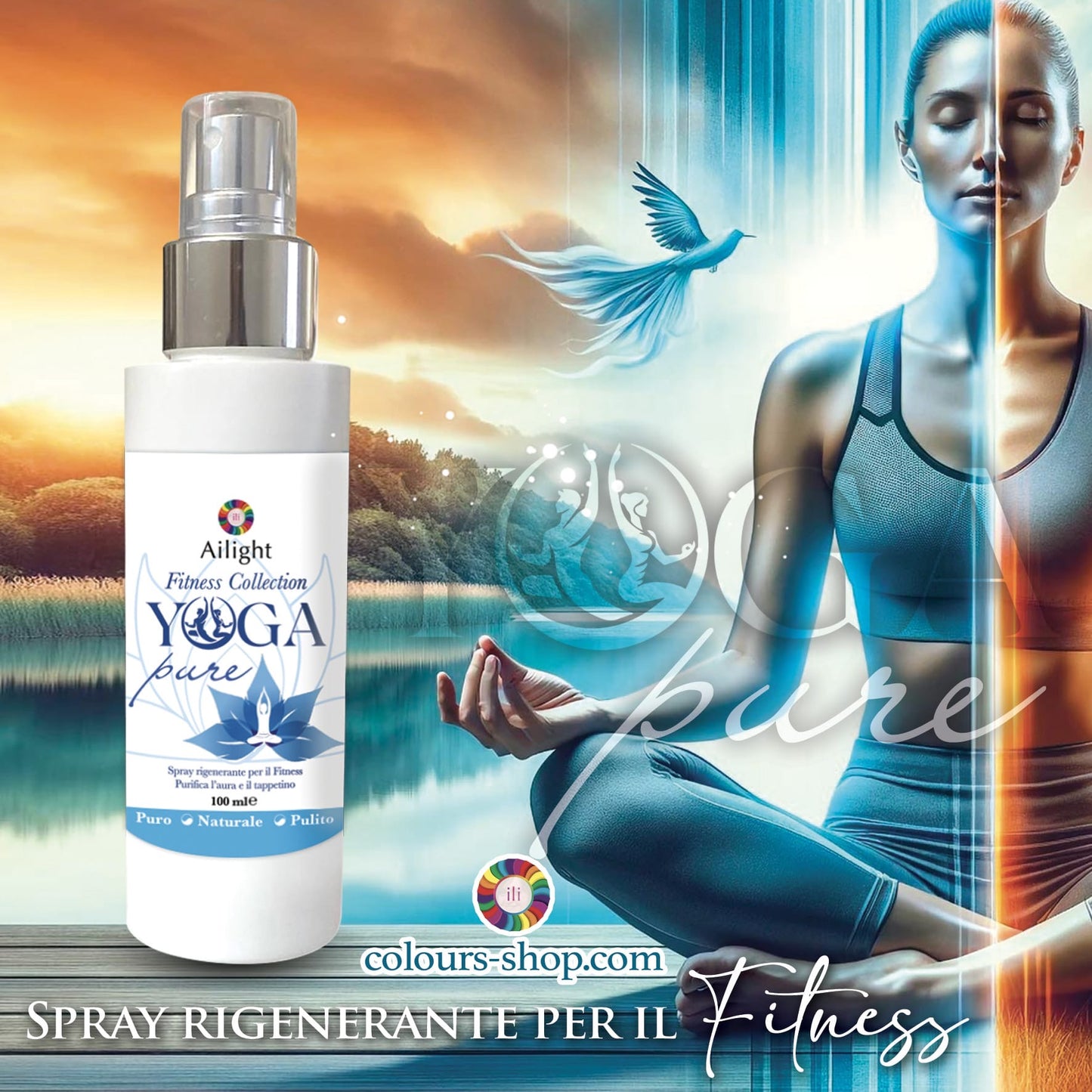 Yoga Pure - Spray purificante per tutti gli appassionati dello Yoga e del Fitness