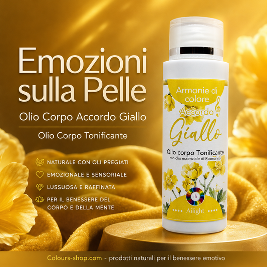 Yellow Accord - Body Oil - Stimulating, toning and purifying effect