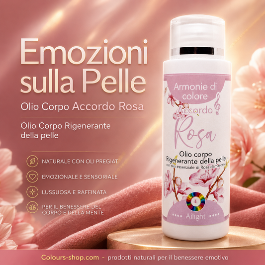 Pink Accord - Body Oil - Regenerating effect on skin and tissues