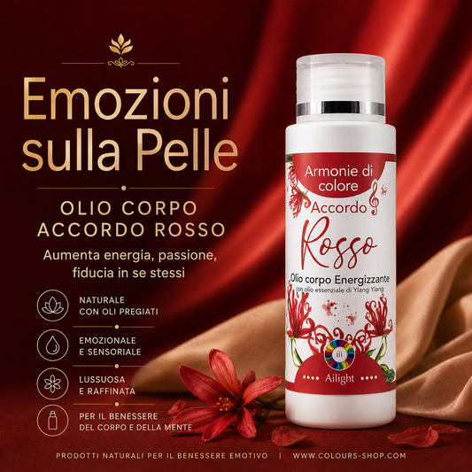 Red Accord - Body Oil - Increases Energy, Passion, Self-Confidence