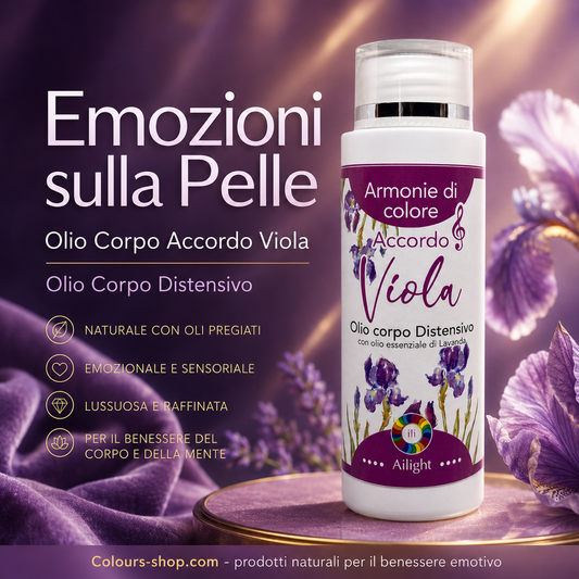 Violet Accord - Body Oil - Expansive, relaxing and well-being properties