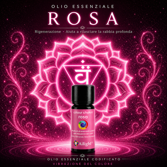 Olio Essenziale Rosa - Rigenerazione - Aiuta a rilasciare la rabbia profonda