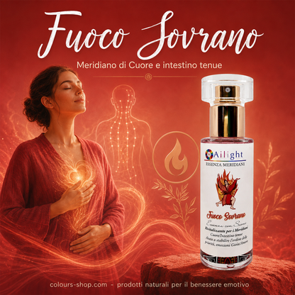 Linea Corpo & Memorie Emotive – Essenza Fuoco Sovrano –  Chiarezza e Priorità