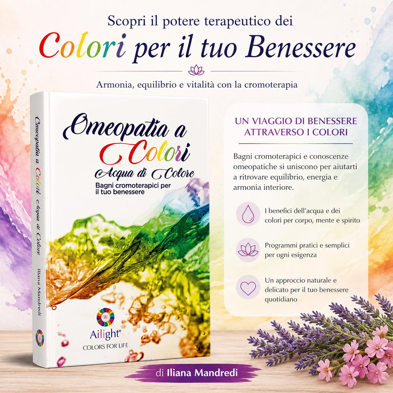 Homeopathy Color Book - Chromotherapy with Color Water