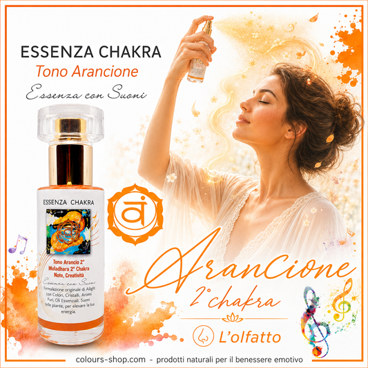 2nd Chakra - Orange Tone - Allows the soul to embrace the body 