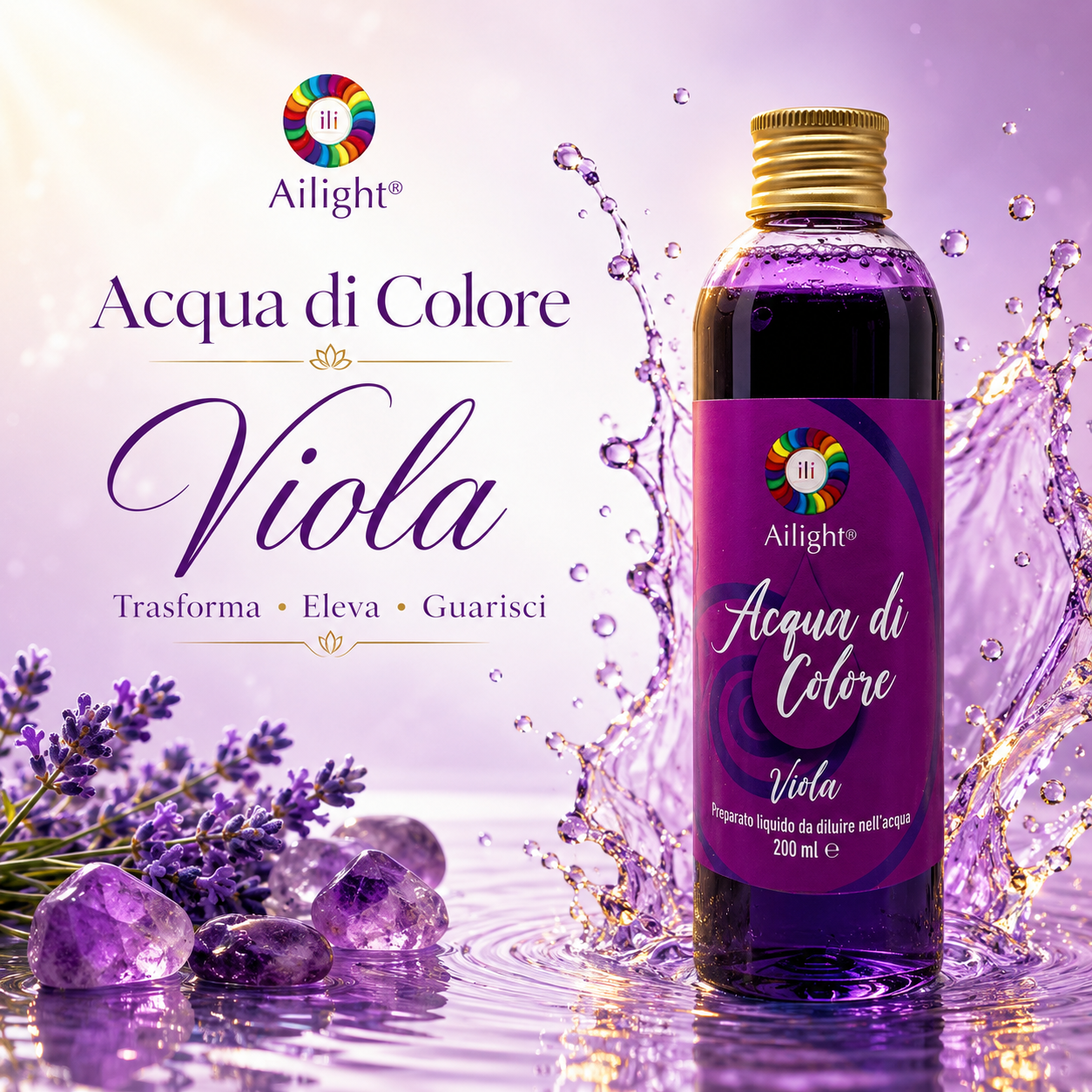 Purple Water - Self-Awareness, Openness, Creativity