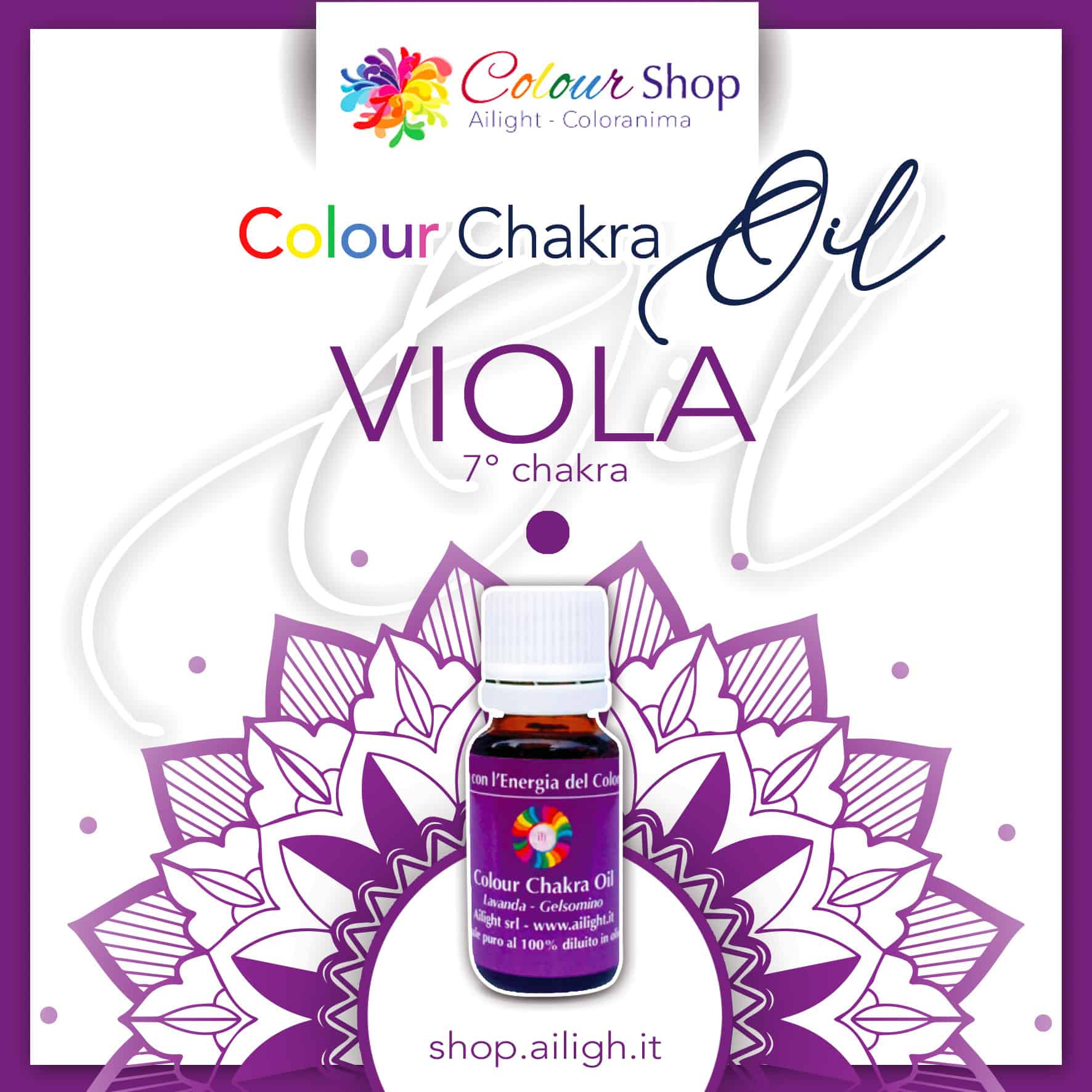 Colour Chakra Oil Viola