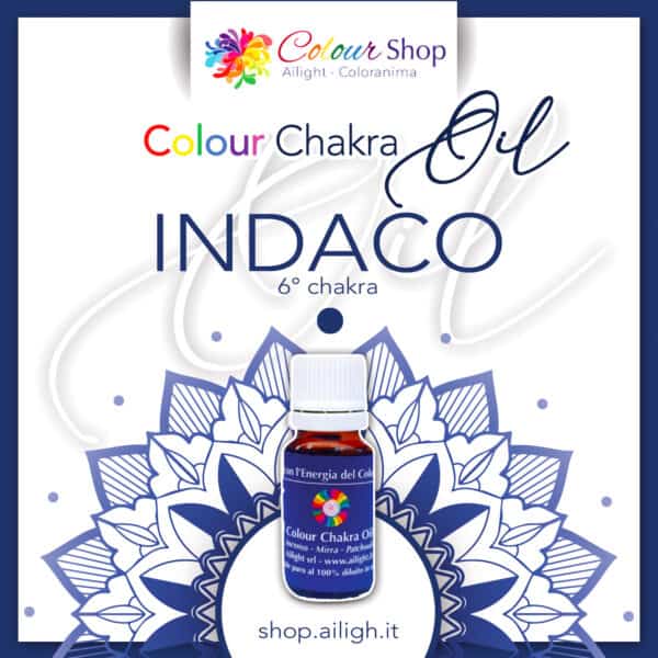 Colour chakra oil Indaco