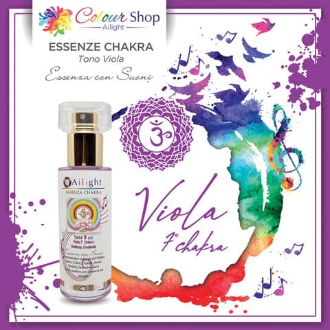 7th Chakra – Violet – GIVES A SENSE OF PEACE, SERENITY, KNOWLEDGE