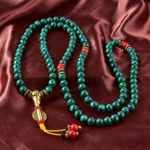 Japamala collana e bracciale -   Verde shop ailight
