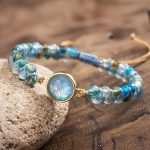 Bracciale con Opali blu – Gioielli per l’Anima